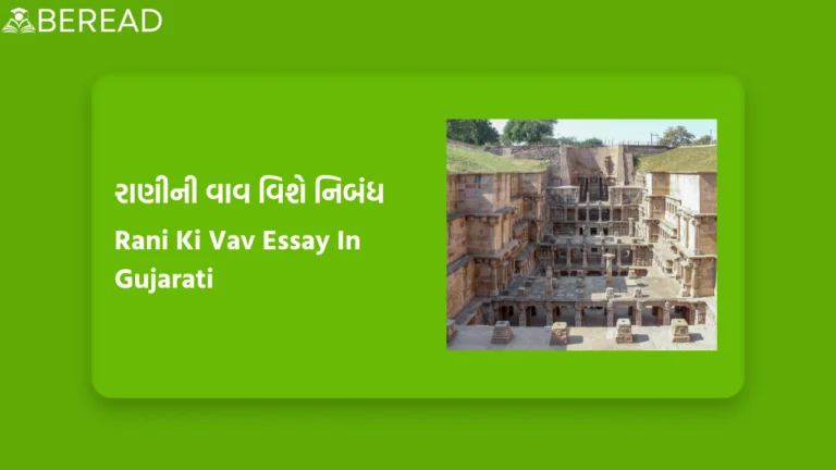 રાણીની વાવ વિશે નિબંધ